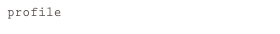 profile